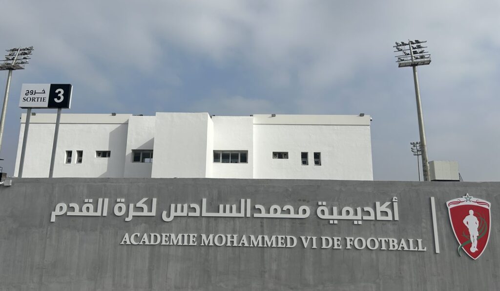 Trainingsgelände der Mohammed-VI-Fußballakademie in Salé, Marokko