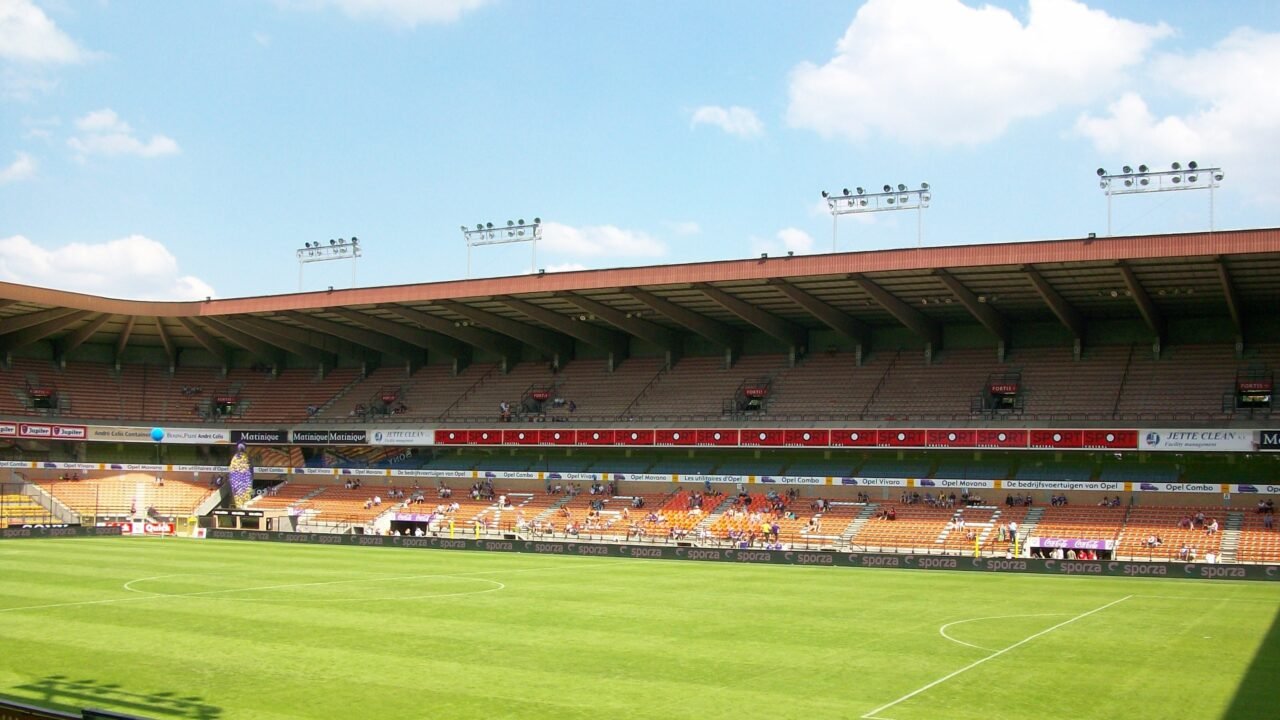 Das Constant-Vanden-Stock-Stadion (Lotto Park) von RSC Anderlecht