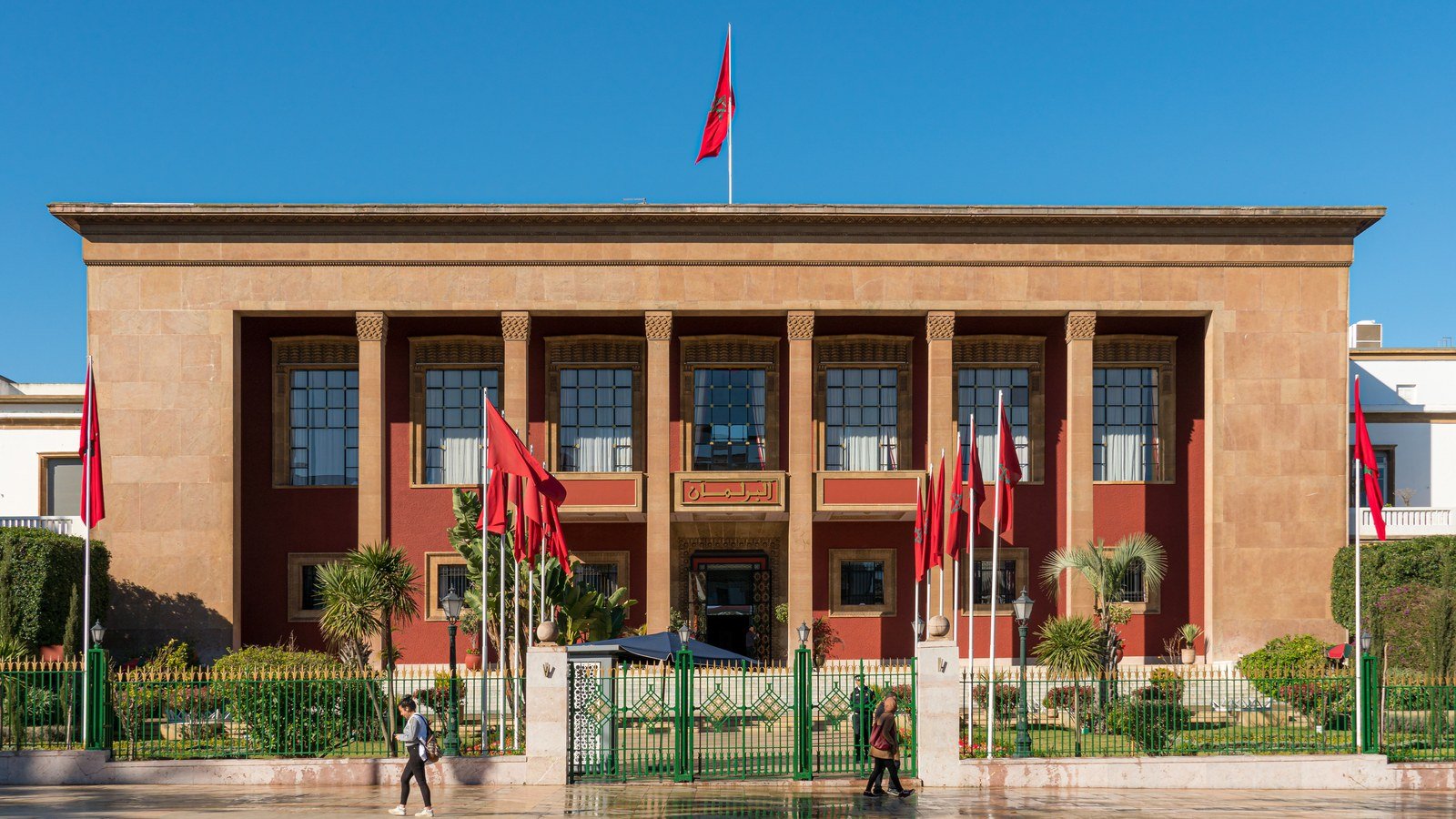 Parlamentsgebäude in Rabat
