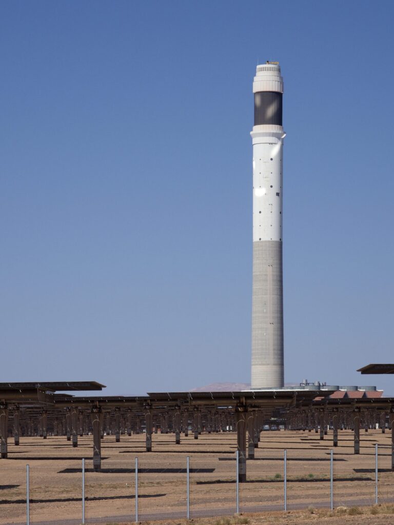 Das Solarkraftwerk Noor bei Ouarzazate, ein Kernprojekt von Marokkos Ausbau erneuerbarer Energien