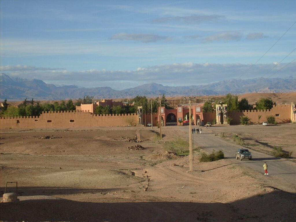 Die Atlas-Filmstudios in Ouarzazate, Marokko