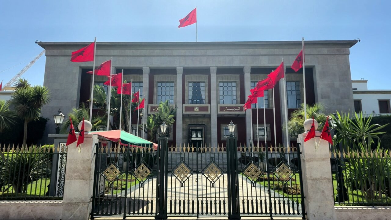 Sitz des marokkanischen Parlaments (Abgeordnetenhaus) in Rabat