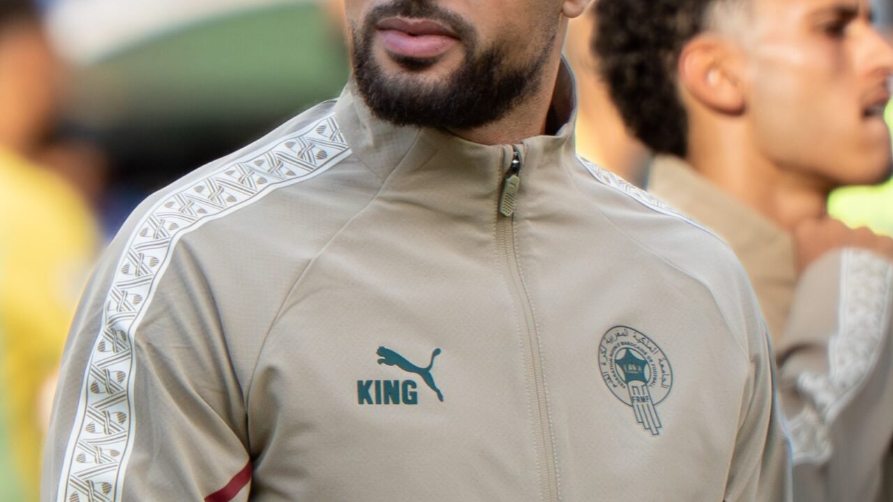 Sofyan Amrabat im Spiel gegen Brasilien bei der WM 2026