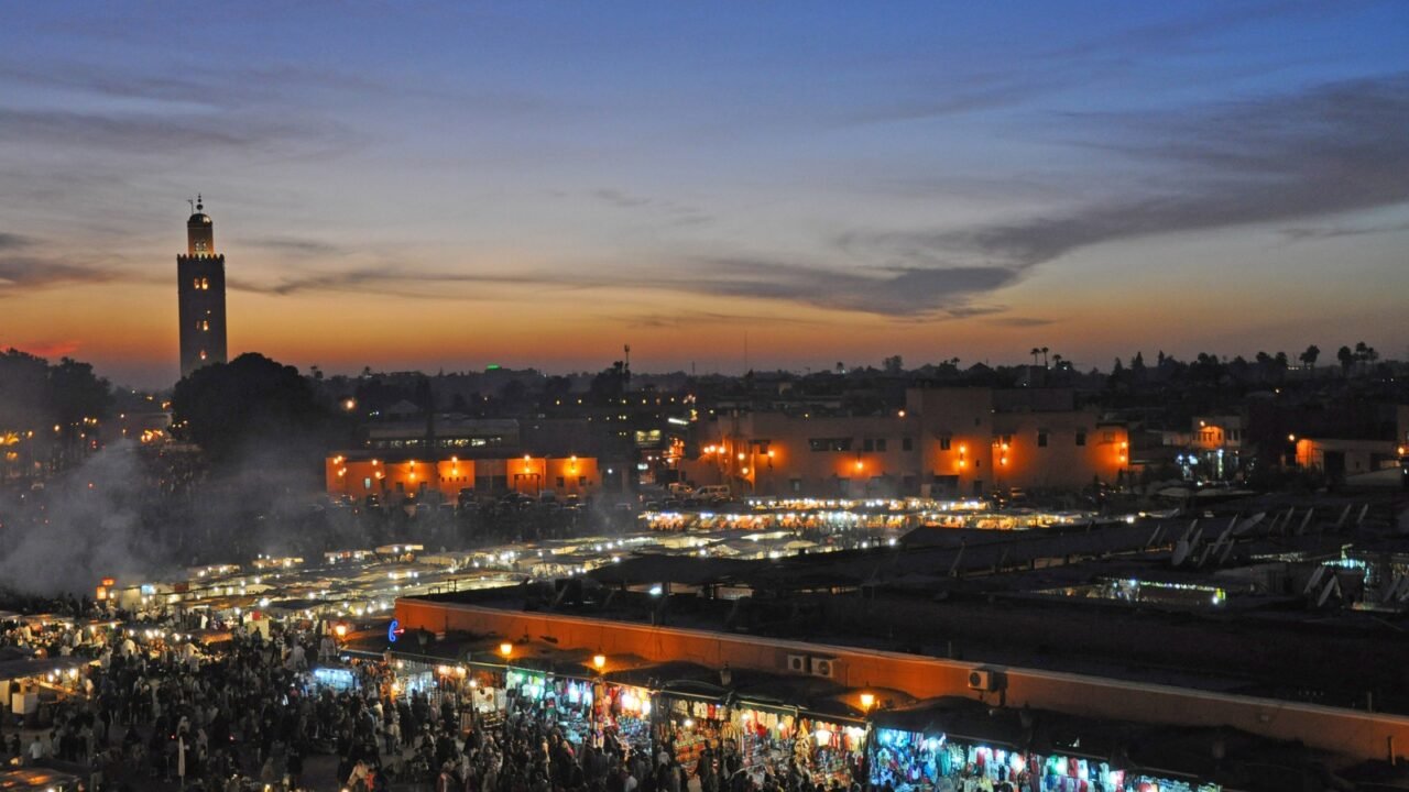 Kamelritt bei Agafay nahe Marrakesch