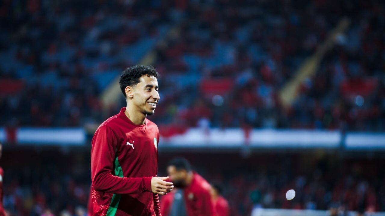 Anass Salah-Eddine im Trikot der marokkanischen Nationalmannschaft