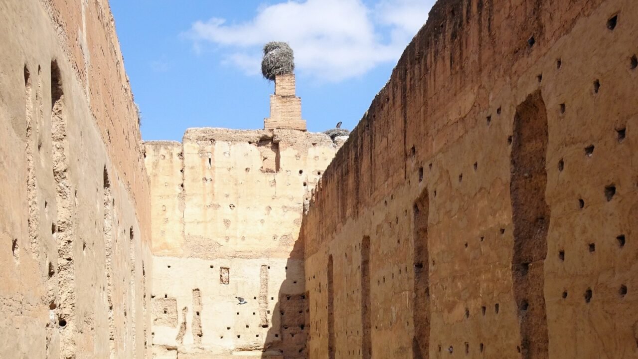 Innenhof des Palais El Badi in Marrakesch, Eröffnungsort des Marrakech Short Film Festival