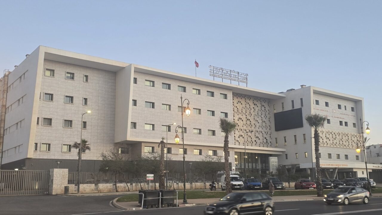 Krankenhauszentrum Moulay Youssef in Rabat, Außenansicht
