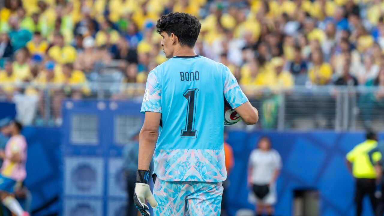 Yassine Bounou im Marokko-Trikot mit der Nummer 1 bei der WM 2026