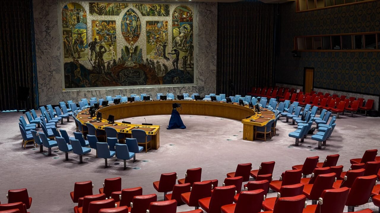 Sitzungssaal des UN-Sicherheitsrats in New York (Symbolbild)